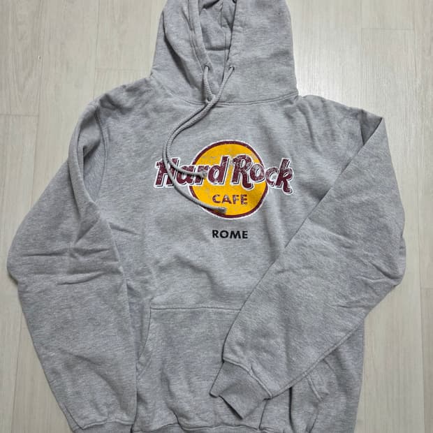 하드락 카페 후드 회색