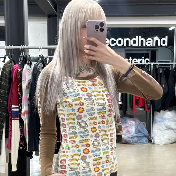 히스테릭 글래머 히스걸 아카이브 롱슬리브