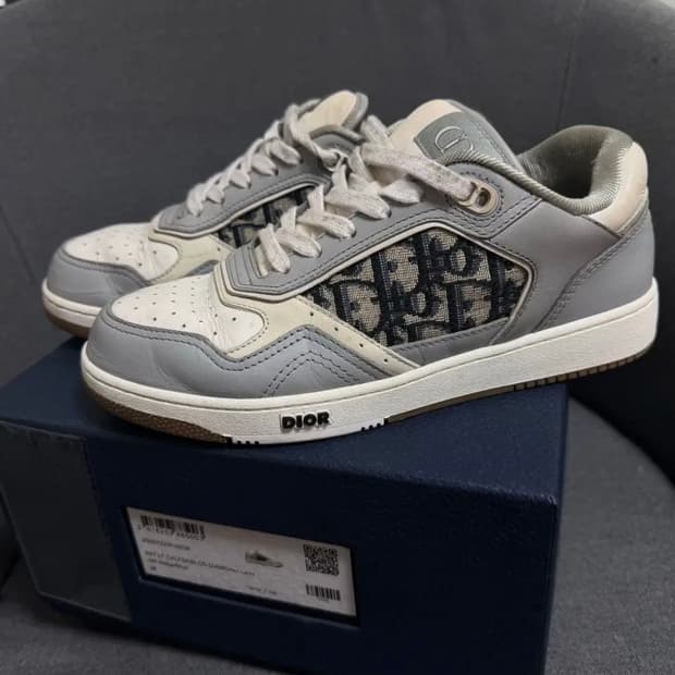 240 디올 스니커즈 B27 로우탑 운동화