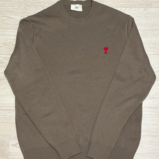 아미 크루넥 니트 XL