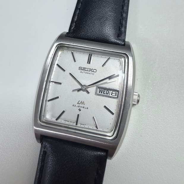 70s SEIKO 세이코 LORD MATIC LM 체커 다이얼 