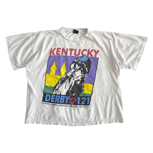 1995 켄터키 더비 'Run for the Roses' 반팔 티셔츠