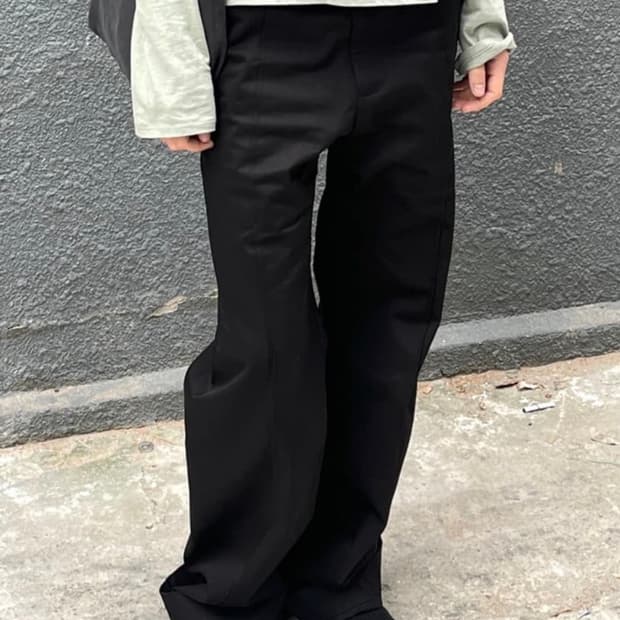 SIZE-2 Mudule 퍼티크 팬츠 블랙