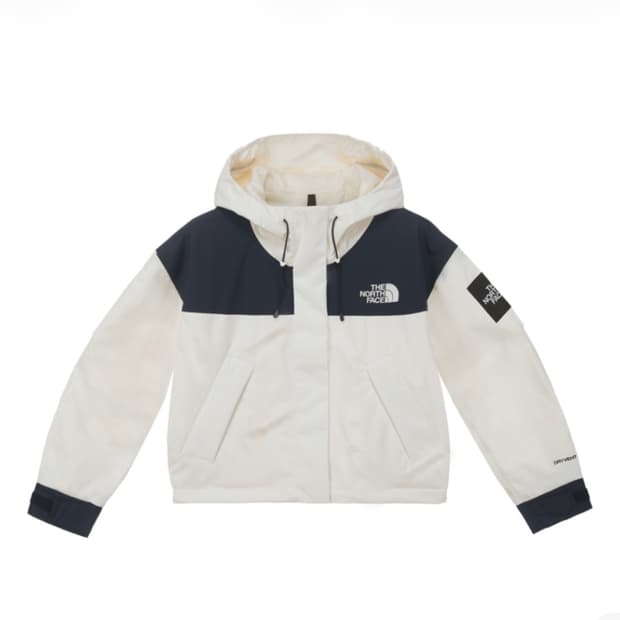 노스페이스 화이트 라벨 베이든 크롭 자켓 크림
