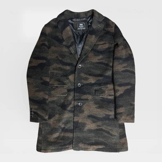 Beams Heart Wool Camo Jacket