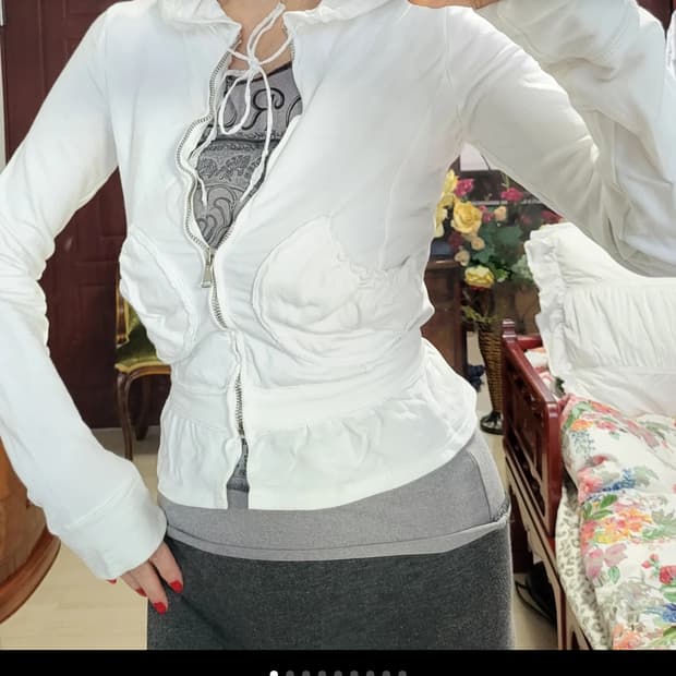 백화점구입 맥스 마라 맥스 스튜디오 후드 집업