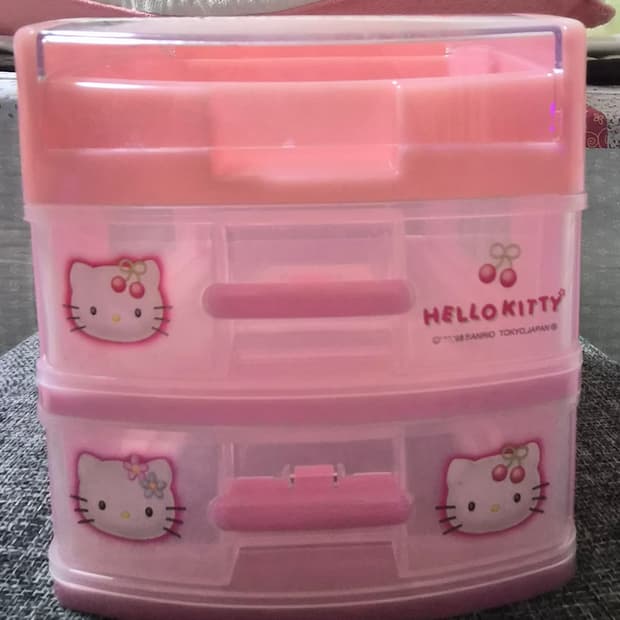 초희귀 레어 키티 3단서랍