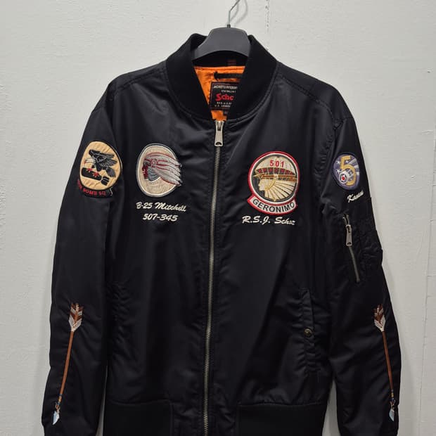 SCHOTT APACHE MA-1  항공자켓 붐버자켓 남성 100사이즈