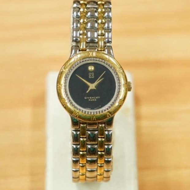 90s 지방시 여성용 콤비 쿼츠 시계