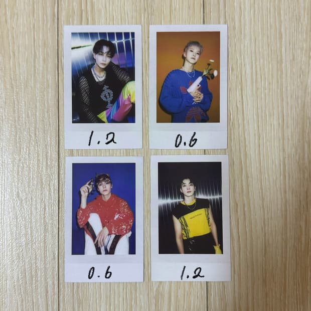 세븐틴 더네임 폴라로이드 정한 호시 버논 원우