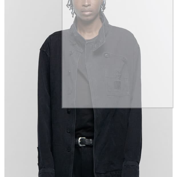 플라스틱 프로덕트 trapezoid jacket 블랙 구매 L사이즈