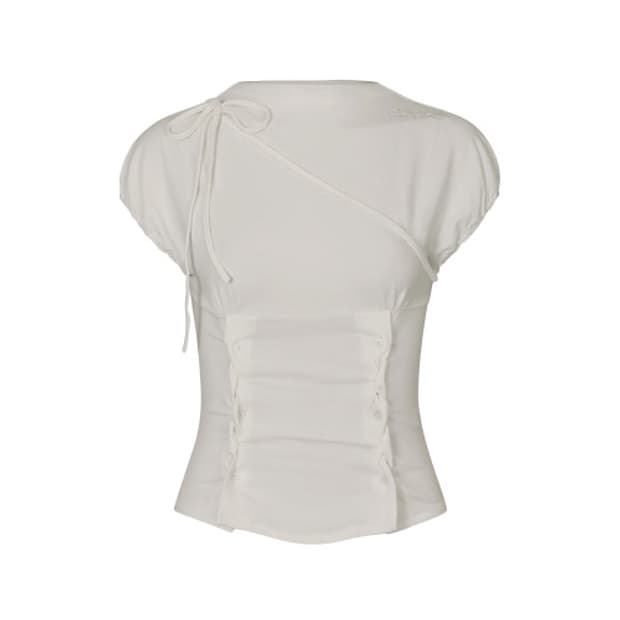 페인오어플레져 제인 버튼 탑 베이지 S 페오플