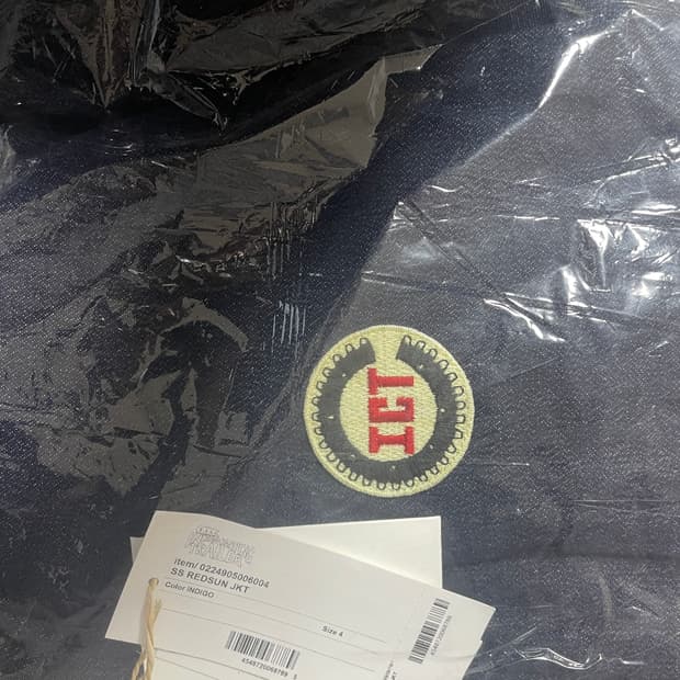 비즈빔 ICT 레드선 REDSUN 자켓 인디고 4 사이즈