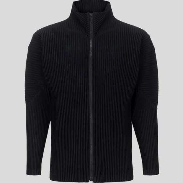 옴므플리세 넥집업 4size