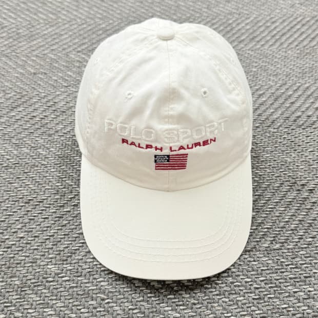 USA 폴로 스포츠 화이트 볼캡
