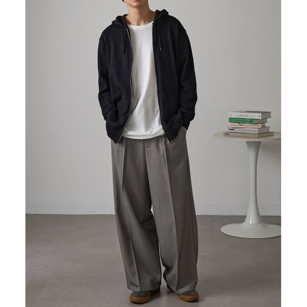 겨울 무지 기모 후드집업 후드티 후드티셔츠