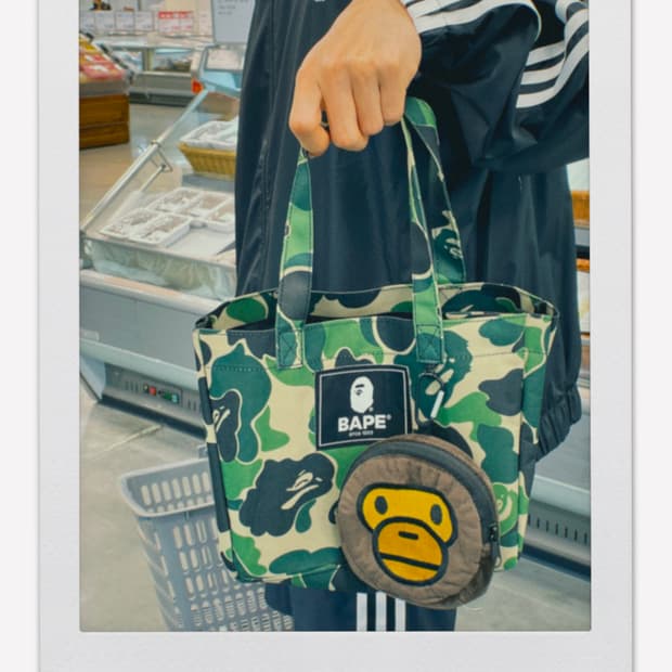 BAPE KIDS 2021 S/S 잡지부록 토트백