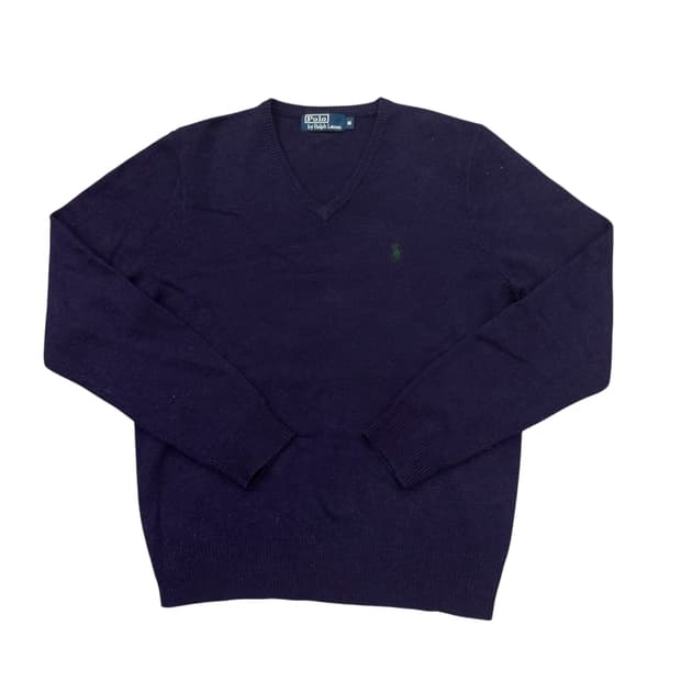 폴로랄프로렌 브이넥 니트
