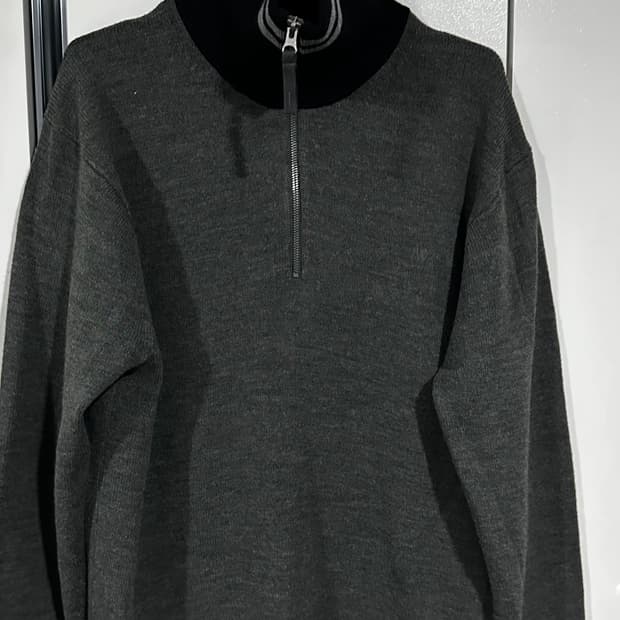 JW앤더슨 유니클로 하프넥 집업 니트 XL