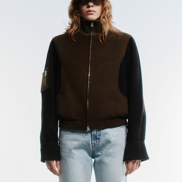 Theopenproduct CIRCULAR POCKET BOMBER