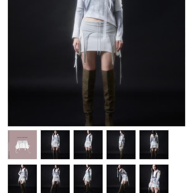 elfelf archives Cargo Garter Skirt 
