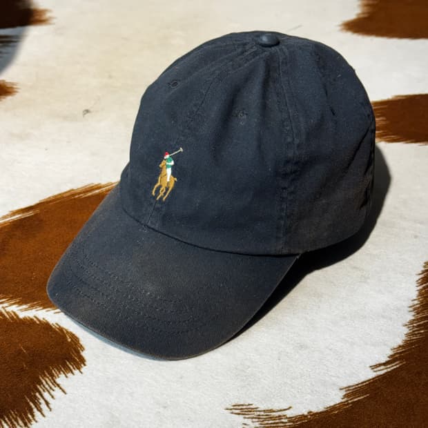 폴로 볼캡 레더 스트랩 (OS) 멀티 포니
