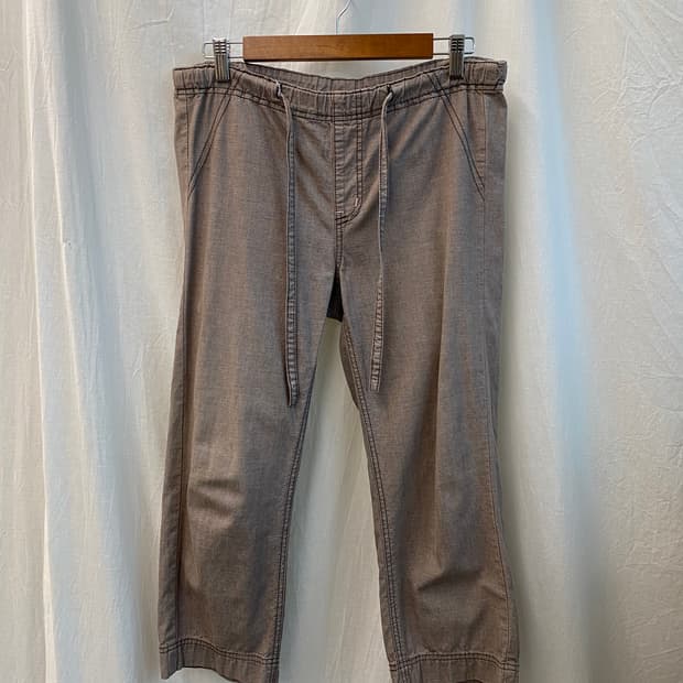 브라운 밴딩 7부팬츠(S)