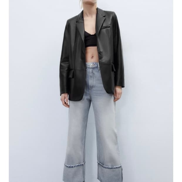 자라 레더자켓