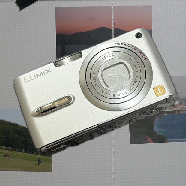 [작례☑️] 📸 Panasonic Lumix DMC-FX07 Silve