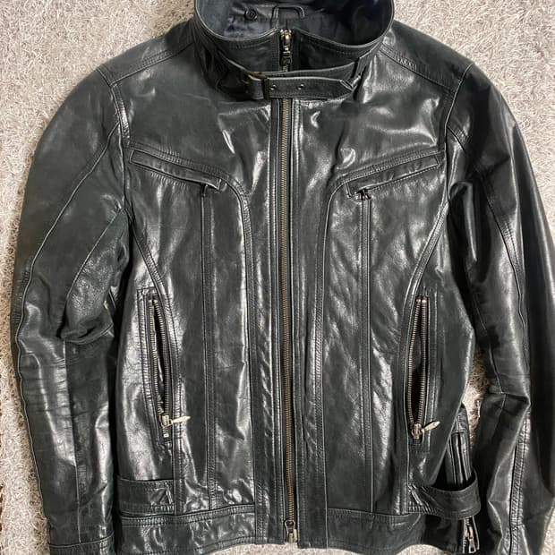 00's Tornado Mart leather jacket