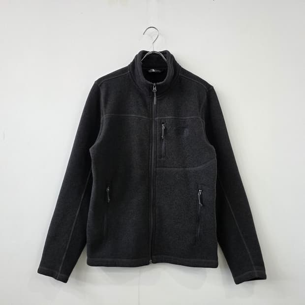 노스페이스 고든라이언스 니트 플리스 자켓 블랙