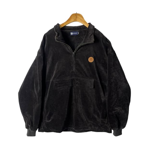 [JPN] 빈티지 코듀로이 반집업 아노락
