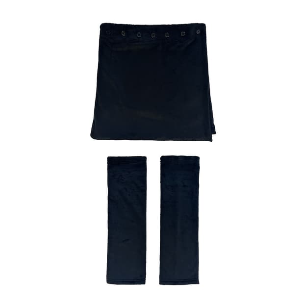 23-006 FLEECE WRAP SKIRT WITH LEG WARMER