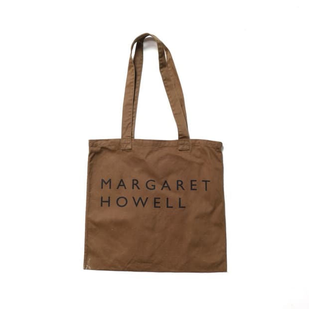 마가렛 호웰 Margaret Howell Logo Tote Bag 
