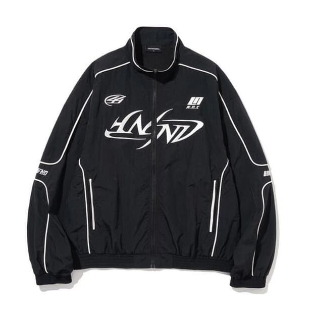 [XL] 낫포너드 트라이벌 로고 나일론 레이싱 자켓 새상품