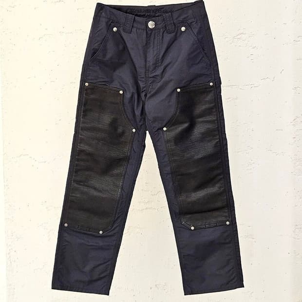 [36] 크롬하츠 나일론 레더 카펜터 워크 팬츠 새제품