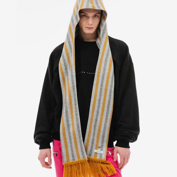 어나더유스 라인 후드 머플러