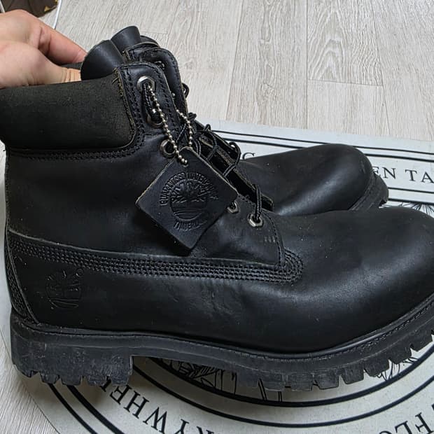 팀버랜드 6인치 워터프루프 워커 블랙 295