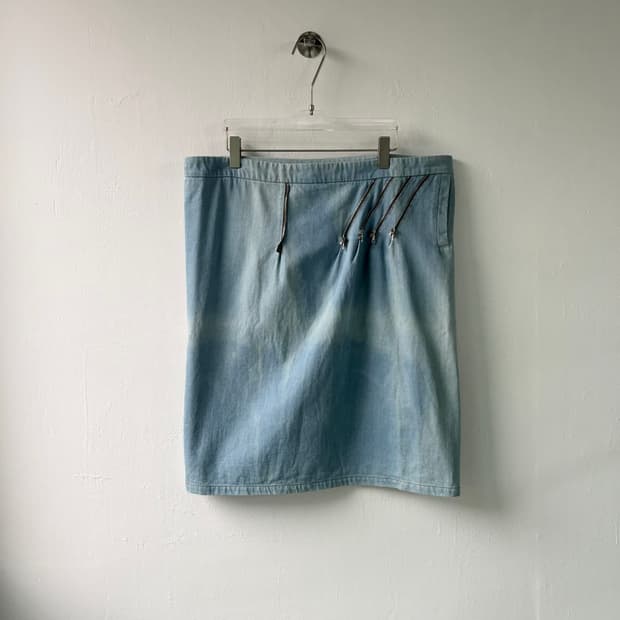 블레스 smlxl 데님 스커트