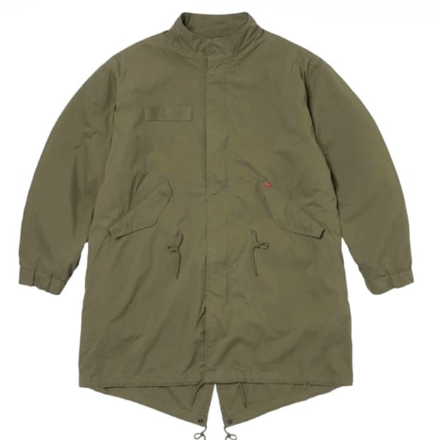 Supreme Futura Fishtail Parka Olive - 24