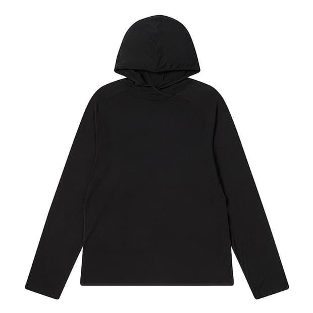 [M] 러드 llud 레이어드 후디 블랙