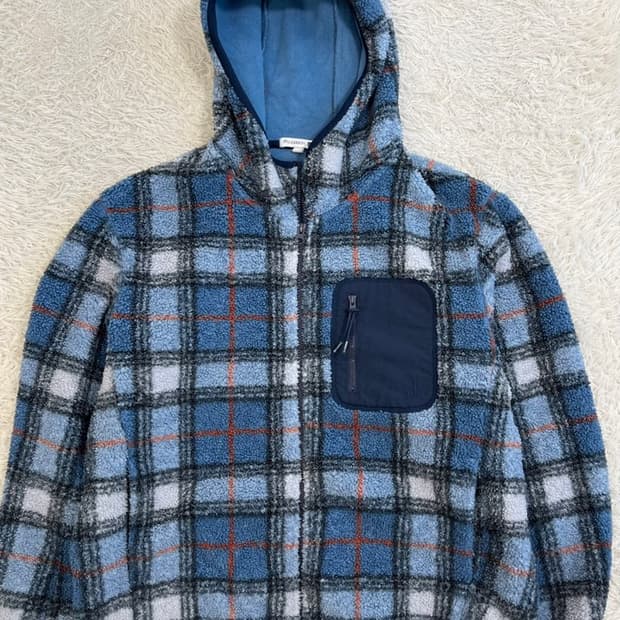 유니클로XJW앤더슨 후리스 후드 집업/#2971