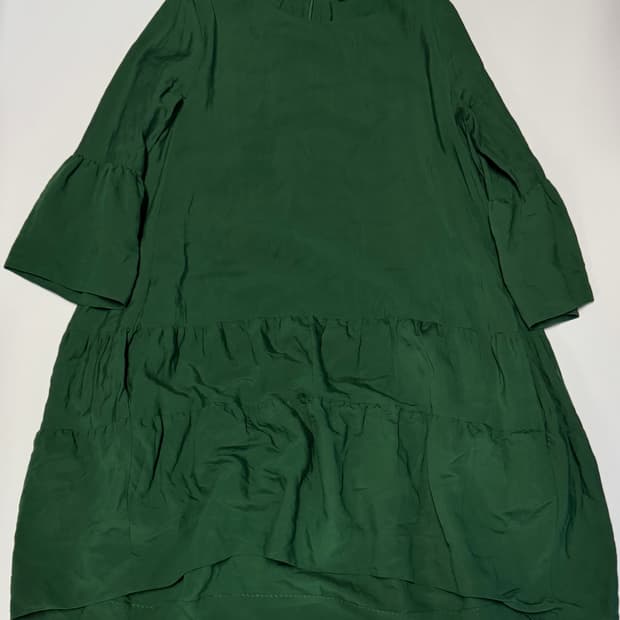 여성 코스 cos 모달 혼방 드레스 원피스 42 그린