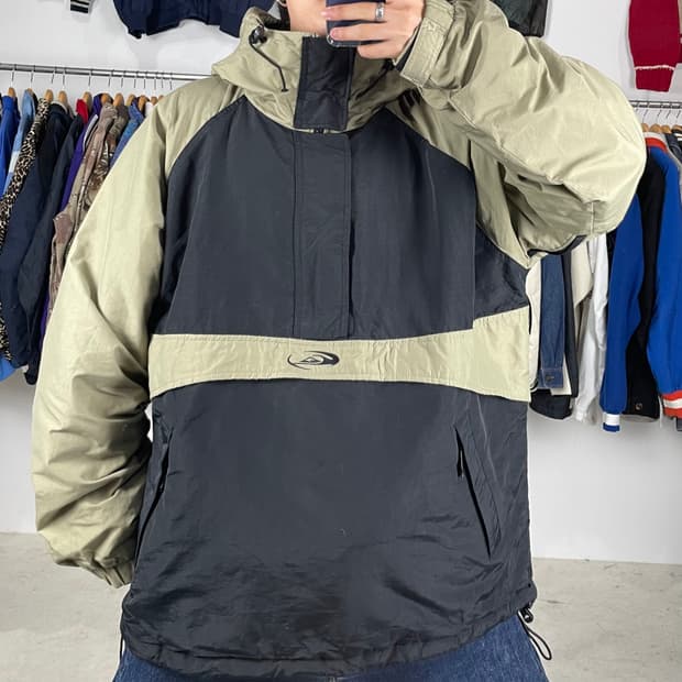 2000s 퀵실버 Quiksilver 올드스쿨 아노락