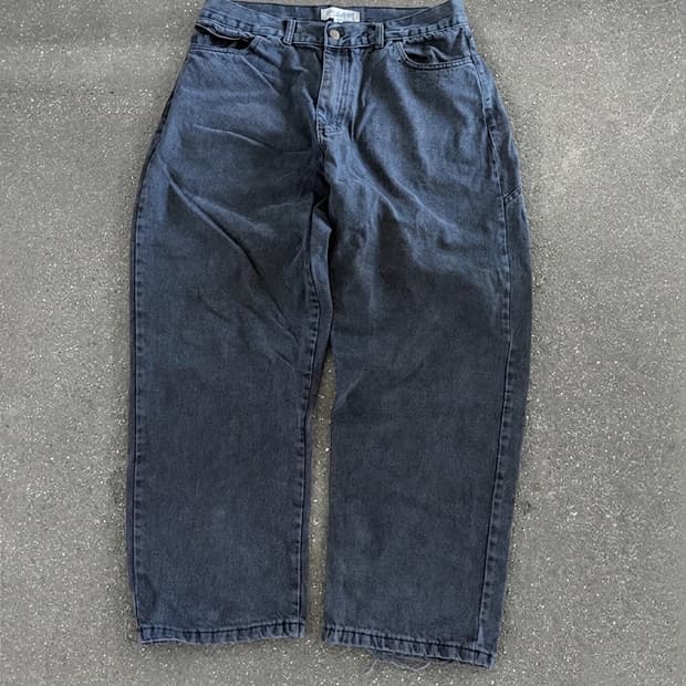 야드세일 뒷포켓 자수 팬츠 (M)