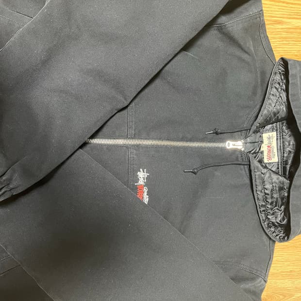 스투시 인슐레이티드 워크 자켓 블랙