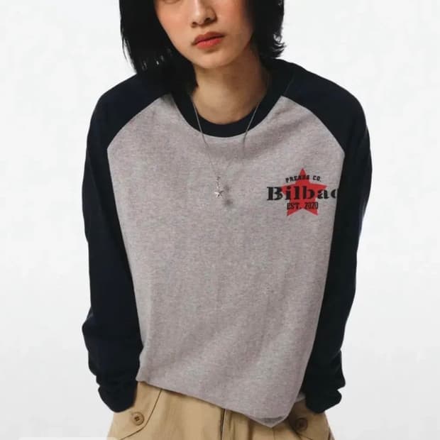 프렌다 롱슬리브 네이비 m