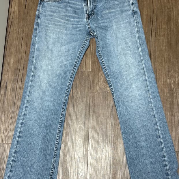 리바이스 527 데님 부츠컷