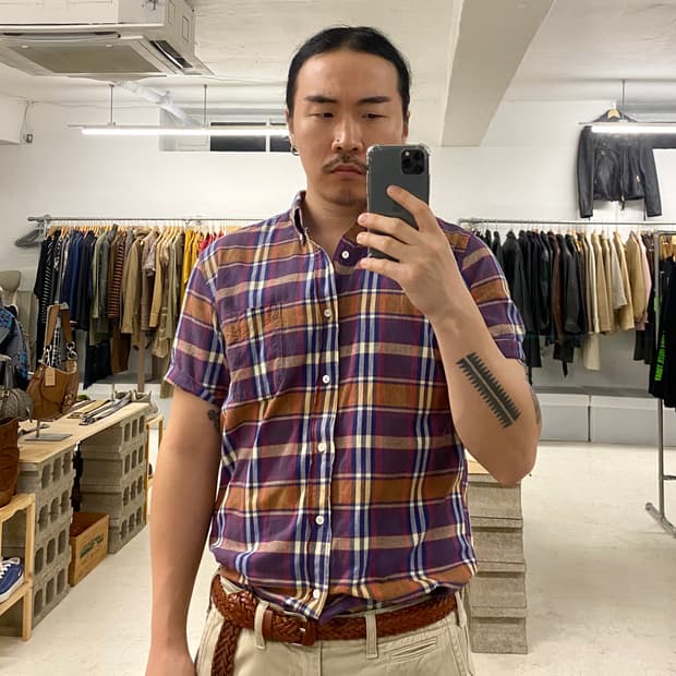 BEAMS PLUS check shirts 빔즈 플러스 체크셔츠