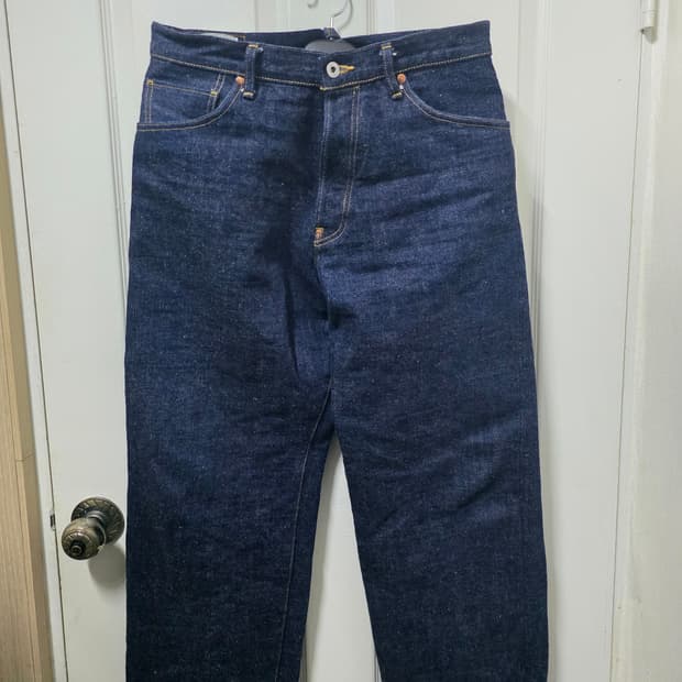 일본 데님브랜드 빅존 대전판 셀비지 데님 팬츠